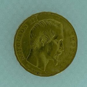 Marengo Francese Napoleone III, gr . 6,45 di oro A 900 mm.