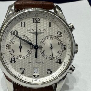 Longines Crono, Acciaio, Automatico, diametro 40mm, Master Collection completo di scatola, revisionato più un anno di garanzia del negozio