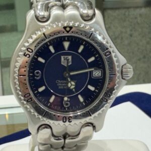 Tag Heuer, acciaio, data, automatico, anno 1997, diametro 38mm, sub 200 metri, certificato c.o.s.c. scatola e garanzia più un anno di garanzia del negozio.