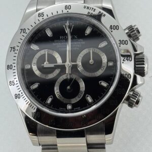 Rolex Daytona Acciaio, ref.116520 anno 2009, automatico, revisionato, completo di scatola e garanzia, più un anno di garanzia del negozio.