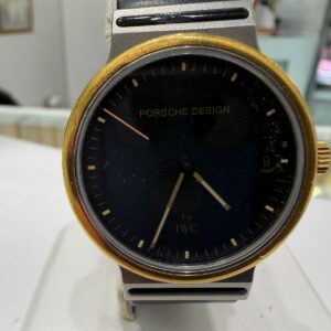 IWC Porsche acciaio e oro, quarzo, anni '90, un anno di garanzia del negozio